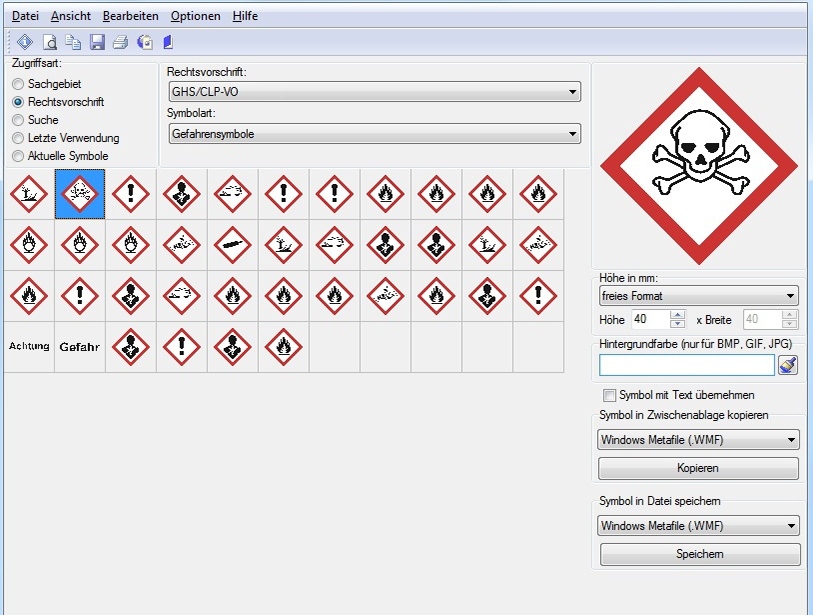 Weka Symbole Katalog Die Praxissoftware