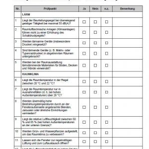 Checkliste Betriebsbegehung (wichtige Dokumente) | WEKA