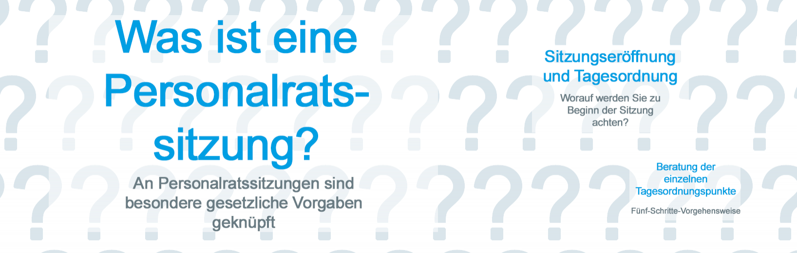 Was ist eine Personalratssitzung?