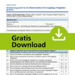 Checkliste für die notwendigen Qualifikationen zur EFKffT