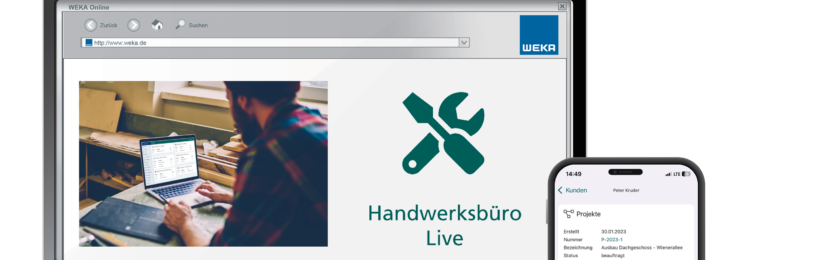 Produktabbildung Software Handwerksbüro Live